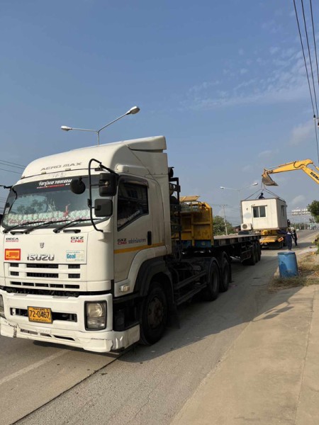 Laksamee.co.th ยินดีให้บริการ รถเครน รถเฮี๊ยบ รถเทรลเลอร์ 16 รถเคลน